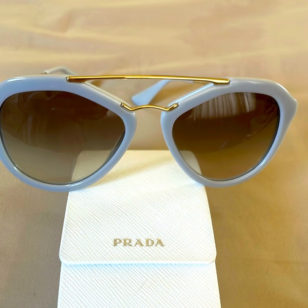 Grey Prada sunglasses